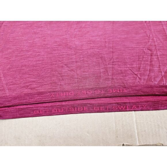 Lululemon Metal Vent Tech Short Sleeve Men's Size Medium Red - Picture 11 of 15